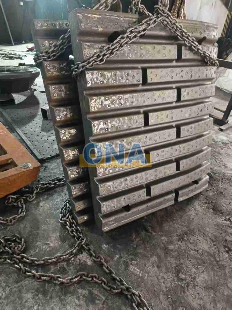 jaw plate crusher parts