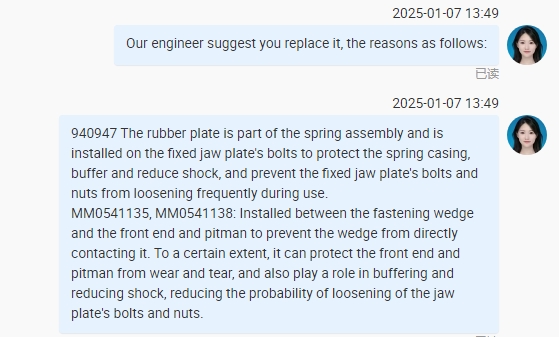 crusher parts
