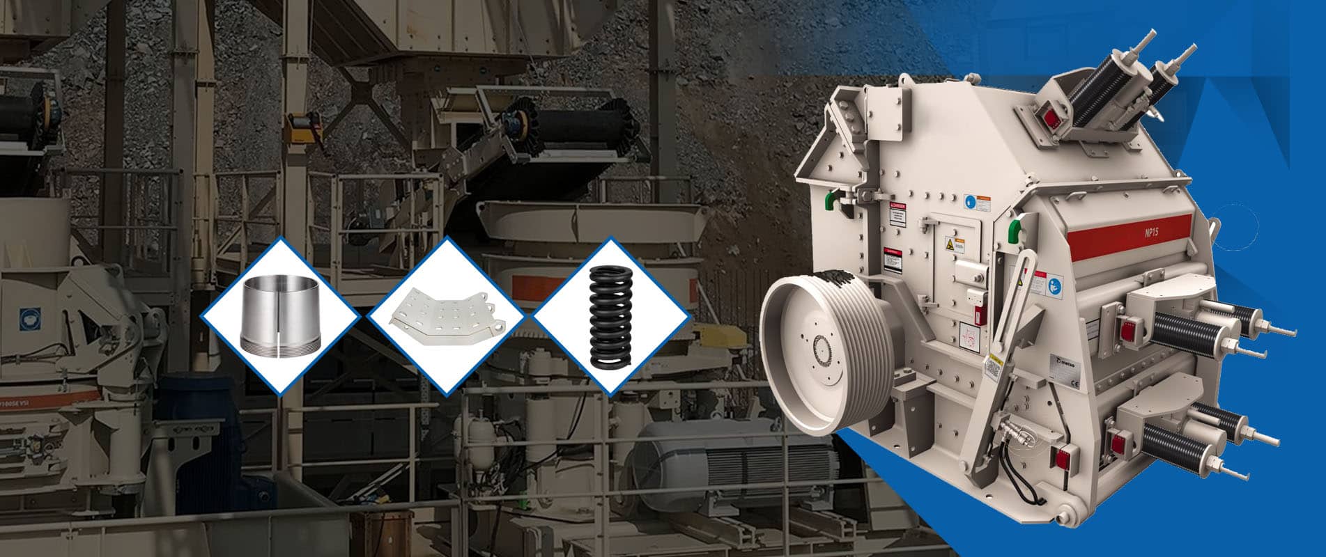 impact crusher parts