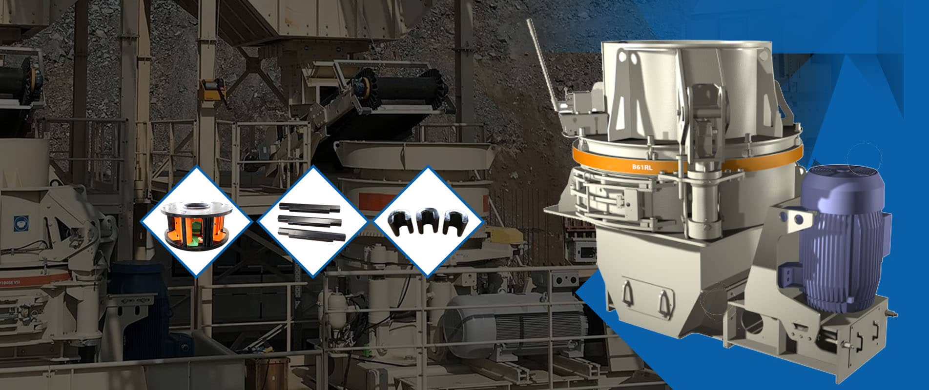 vsi crusher parts