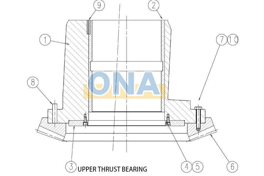 HP200 Upper Thrust Bearing