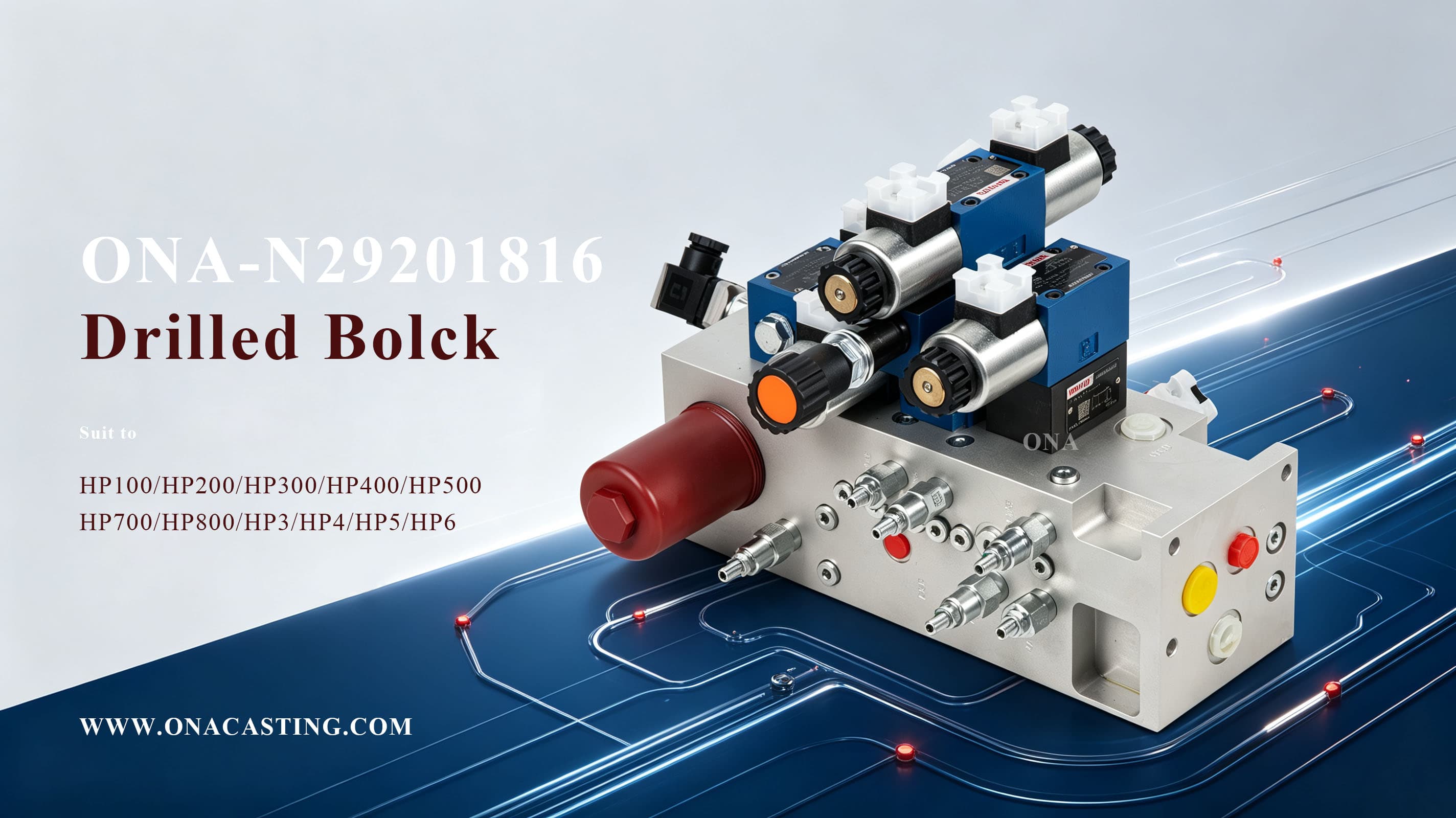 drilled block