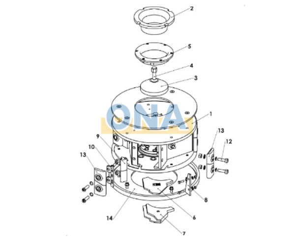 B6150SE Rotor Assembly
