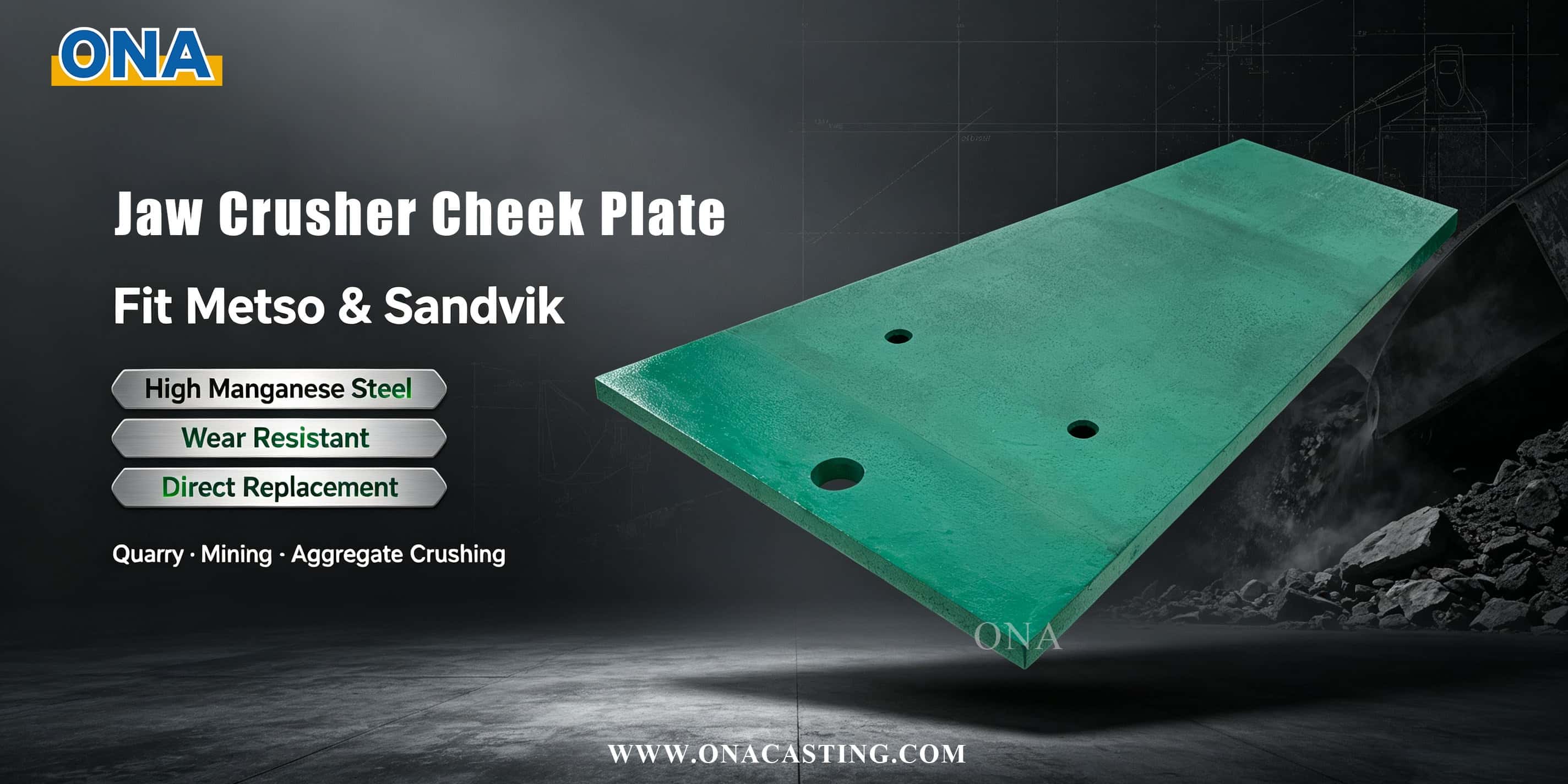 cheek plate cheek plate