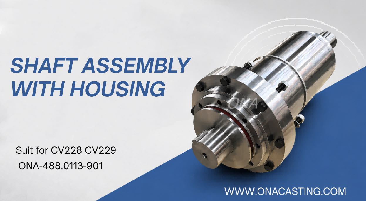Shaft assembly with housing cv228 cv229