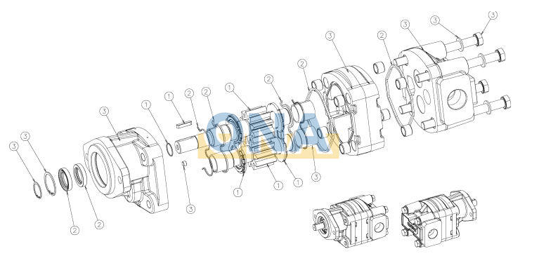 HP300 ONA-N02150061 PUMP HP300 ONA-N02150061 PUMP