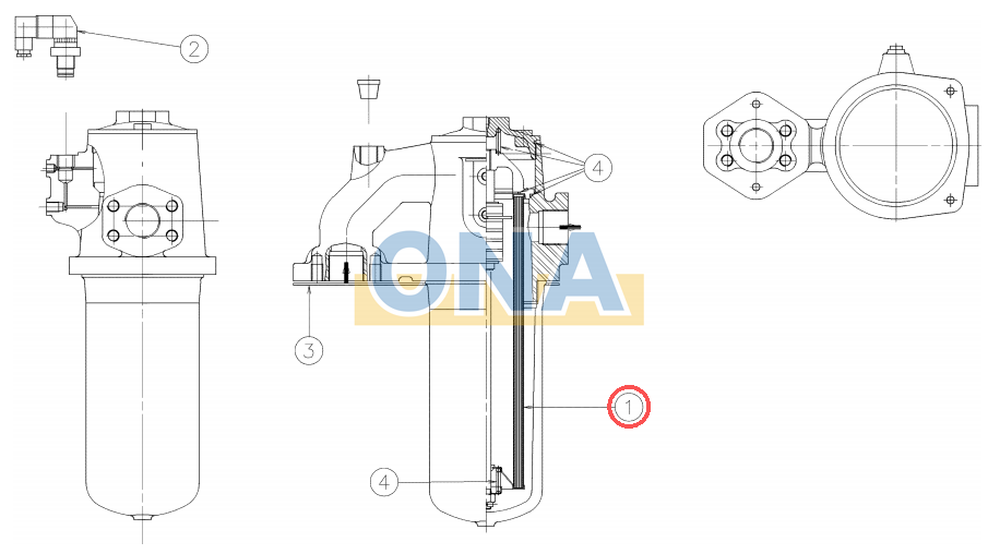 HP300 ONA-7043800008 FILTER HP300 ONA-7043800008 FILTER