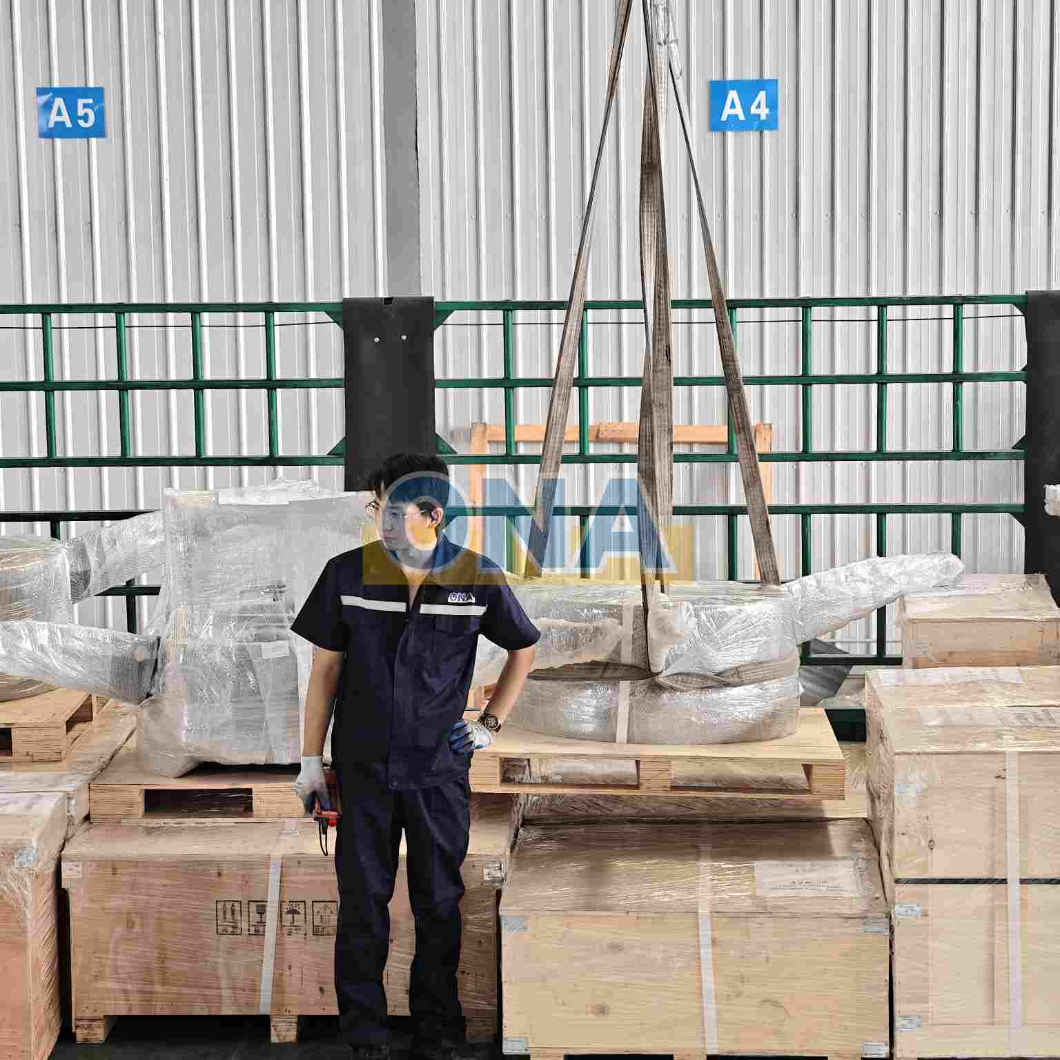 ONA crusher parts shipped to Kazakhstan: quality fully controlled throughout the process.