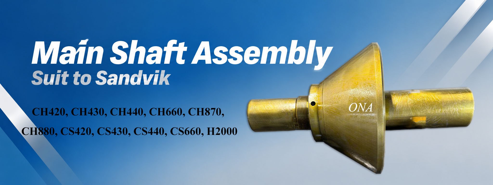 sandvik ch420 mainshaft assy
